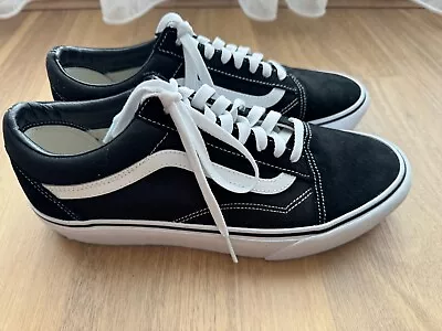 Vans Old Skool Black Platform Unisex Sneakers (Size AU M10/W11.5) • $65