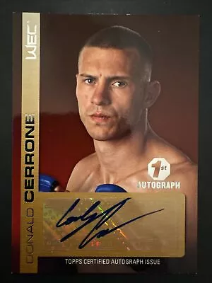 2011 Topps UFC Title Shot Donald Cerrone Auto Rookie • $100