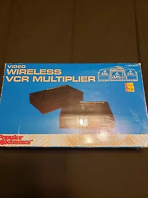 Popular Mechanics VIDEO WIRELESS VCR Multiplier Trans & Rec V-26305 • $4