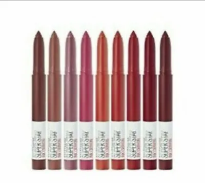 Maybelline Superstay Ink Crayon Lipstick You Choose • $9.99