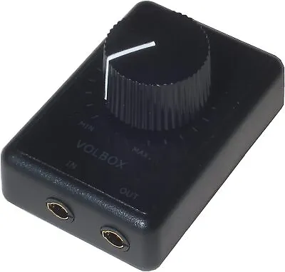 Volbox Inline Audio Volume Control Attenuator 3.5mm 1/8  Aux • $24.09