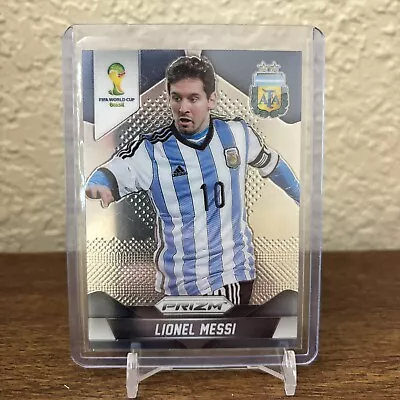 2014 Panini Prizm World Cup Brazil Lionel Messi #12 Argentina • $29.99