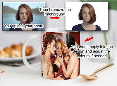 Vampire Diaries Customised Photo Mug And Gift! Add Your Own Photo Via Ebay Msg. • £20.95