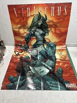 X-Men Crossover X-Infernus Magik  David Finch - (2008) - 24x36 Marvel Poster • $12.99