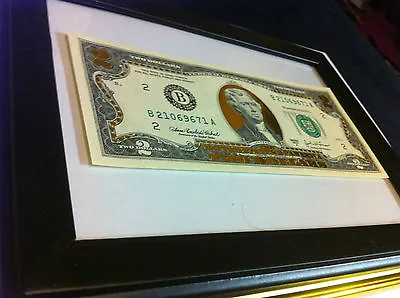  Gold Leaf Colorized  $2 Bill * $2 Dollar Bill Currency Gift  Money  • $19.90