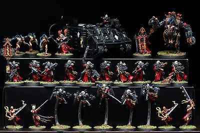 Adepta Sororitas Pro Painted Army Builder - Warhammer 40k Miniature COMMISSION • $306.62