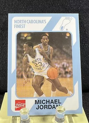 🔥1989-90 Coca-Cola North Carolina Finest Michael Jordan #17 “PRE-ROOKIE” Card! • $9.95