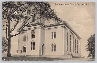 Postcard First Presbyterian Church Mendham New Jersey • $5.09