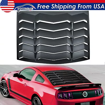 Rear Window Louver Scoop Windshield Cover For 2005-2014 Ford Mustang • $111.56