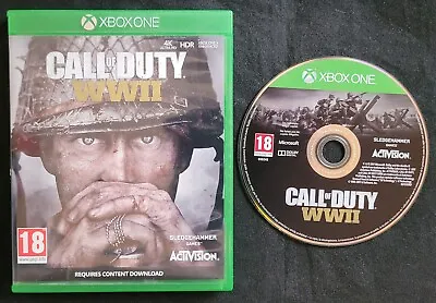 Call Of Duty: WWII - Xbox One - FAULTY DISK READ DESCRIPTION - Same Day Dispatch • £4.49