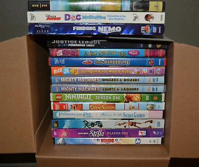 15 DVD Lot - Children's Movies - Doc McStuffin Nemo Max & Ruby Robots Stella • $19