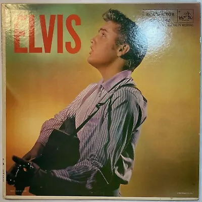 Vintage 1956 Vinyl Rca Victor Records Elvis Lpm-1382 Elvis Presley • $4.99