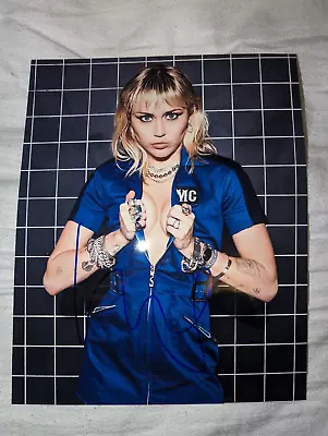 Miley Cyrus 10 X 8 Hand Signed Photo With COA • $11.83