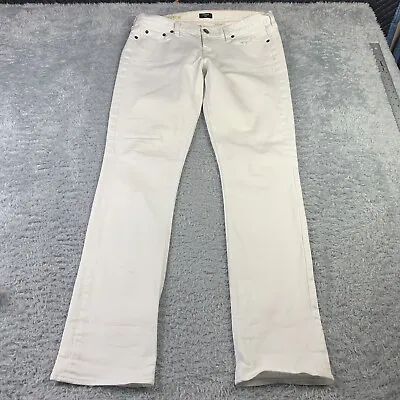 J. Crew Stretch White Matchstick Denim Classic Fit  Jeans Women's Size 31/R • $3