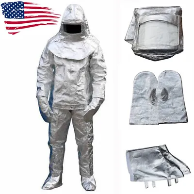 $129 • Buy 1000°C Thermal Radiation Heat Resistant Aluminized Fireproof Cloth