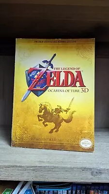 The Legend Of Zelda Ocarina Of Time 3D - The Complete Guide Book - Rare  • $44.50