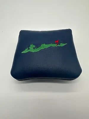 Fishers Island Club Mallet Putter Cover - Blue - Magnetic Closure • $66