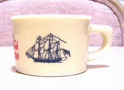 Vintage Old Spice Shaving Mug Cup - Ship Grand Turk Salem 1786 Shulton • $9.98