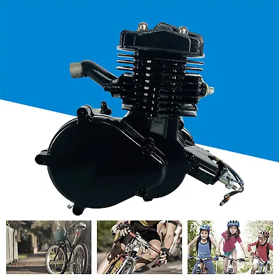 1650W 80CC Gasoline Engine Bicycles Motorized Single Cylinder Engine 2 Stroke US • $75.05