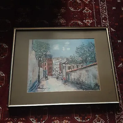 Maurice Utrillo - Rue De Mont-cenis A Montmartre - Art Print (1883-1955) • $101.06