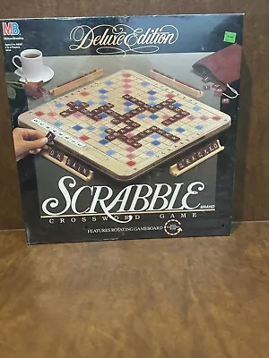 1989 Milton Bradley Scrabble Vintage Turns Me Board Game (SEALED) • $79