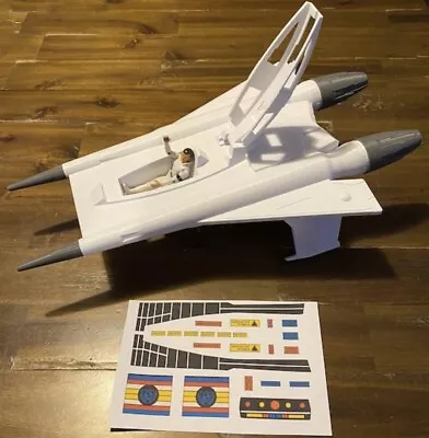 Buck Rogers Custom Designed 3D Printed Classic Mego Starfighter Thunder Fighter • $110