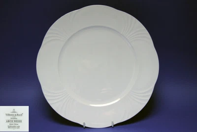£25 • Buy VILLEROY BOCH Arco White Weiss 30cm Dinner Plate - 1012682600 - NEW