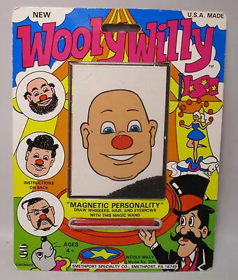 Vintage 1992 WoolyWilly Magnet Toy USA • $4.99