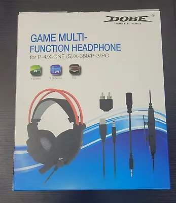 DOBE Multi-Function Game Headphones TY-836 For PC/PS3/PS4/Xbox 360/Xbox ONE S • $59.99