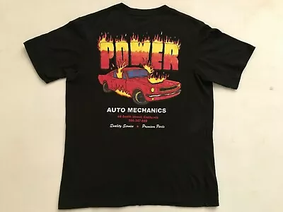 Ford Mustang Californian Auto Mechanics Speed Shop Garage Medium T Shirt  • $9.95