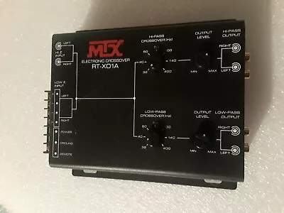 MTX Electronic Crossover RT-X01A  • $49.99