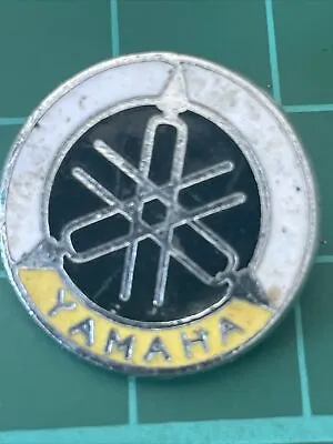 Small Yamaha Motorcycle Pin Badge Ace Cafe Racer Biker Rocker • £7.50