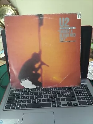 U2 Under A Blood Red Sky LP 1983 Mini Album IMA 3 1st Press Sleeves Worn Vinyl ✓ • £2.99