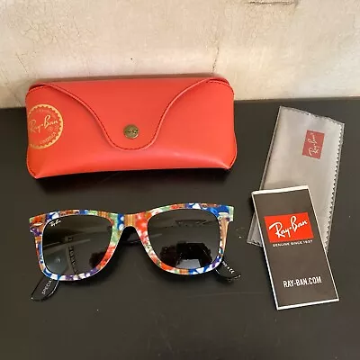 Ray-Ban Sunglasses Wayfarer Rare Prints Special Series 11 Flowers RB 2140 1137 • $95