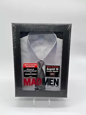 Mad Men Season 2 NEW DVD Set W/ Limited Edition Packaging Sealed 2009 Jon Hamm • $5.95