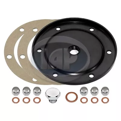 Oil Sump Strainer Cover W/ Gasket Kit Drain Plug Vw T1 Bug & Super Beetle 61-79 • $19.65