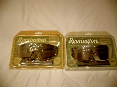 Lot Of 2 Remington Shooting Glasses - Vintage New #71 • $24.95