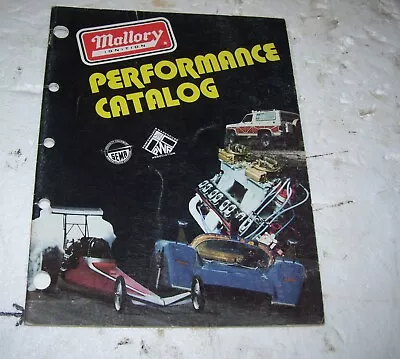 Original 1979 Mallory Performance  Catalog   5 Pics 41 Pages  Nice • $22