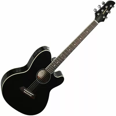 Ibanez TCY10E BK Talman Series Cutaway Acoustic-Electric Guitar Black Gloss • $229.99