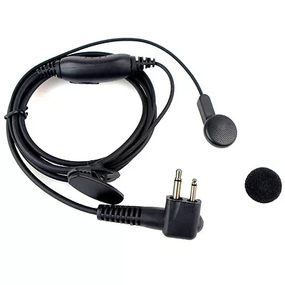 2-Pin PTT Switch Headset Walkie Talkie Earpiece For Radio Motorola CLS1410 • $15.88