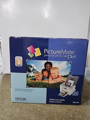 Epson PictureMate 260 Digital Photo Inkjet Printer • $102.50