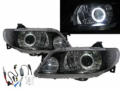 Protege BJ MK8 01-03 Guide LED Halo Projector HID Headlight Black For MAZDA LHD • $561.90