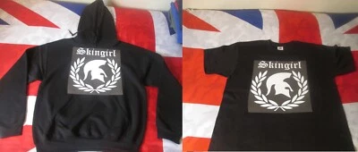 £39.99 • Buy Skinhead Hoody And T Shirt Skingirl Laurels