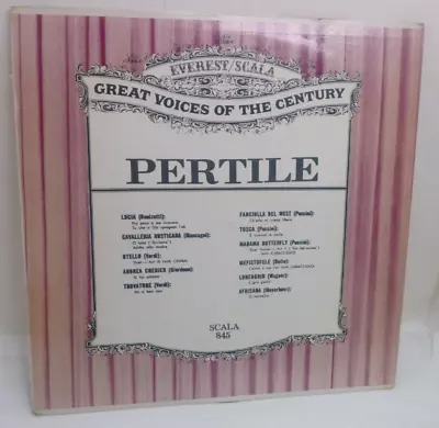 PERTILE Everest/Scala Scala 845 Scala Records • $6.74