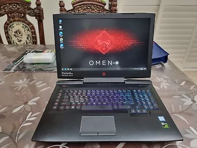 $2200 • Buy Hp Omen 17 Laptop Intel I7-8750H 32GB RAM 1TB SSD GeForce GTX 1070 8GB VRam 