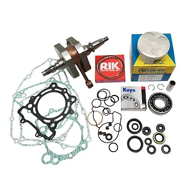 Complete Engine Rebuild Kit Yamaha YZ250F 2008-2013 Cylinder Crank Chain • $1489