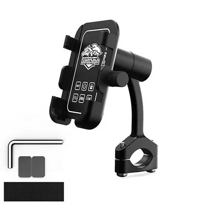 Motorcycle Handlebar CNC Aluminum Cell Phone Mount Holder Bracket For Bike ATV  • $23.30