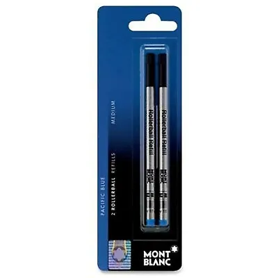 Montblanc(R) Refills Rollerball Medium PointPacific Blue Pack Of 2 • $39.99