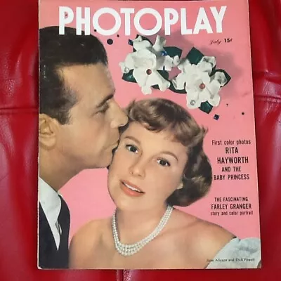 1950 Photoplay Rita Liza Farley Granger Monty Clift Bette Davis Fashion Gossip • $24