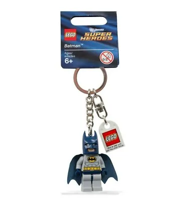 Lego Batman Minifigure Keyring 853429 Retired Rare Keychain Key Chain Ring • $17.49